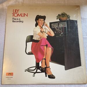 Lily Tomlin This Is a Recording 33RPM Polydor 1971 Stereo Comedy